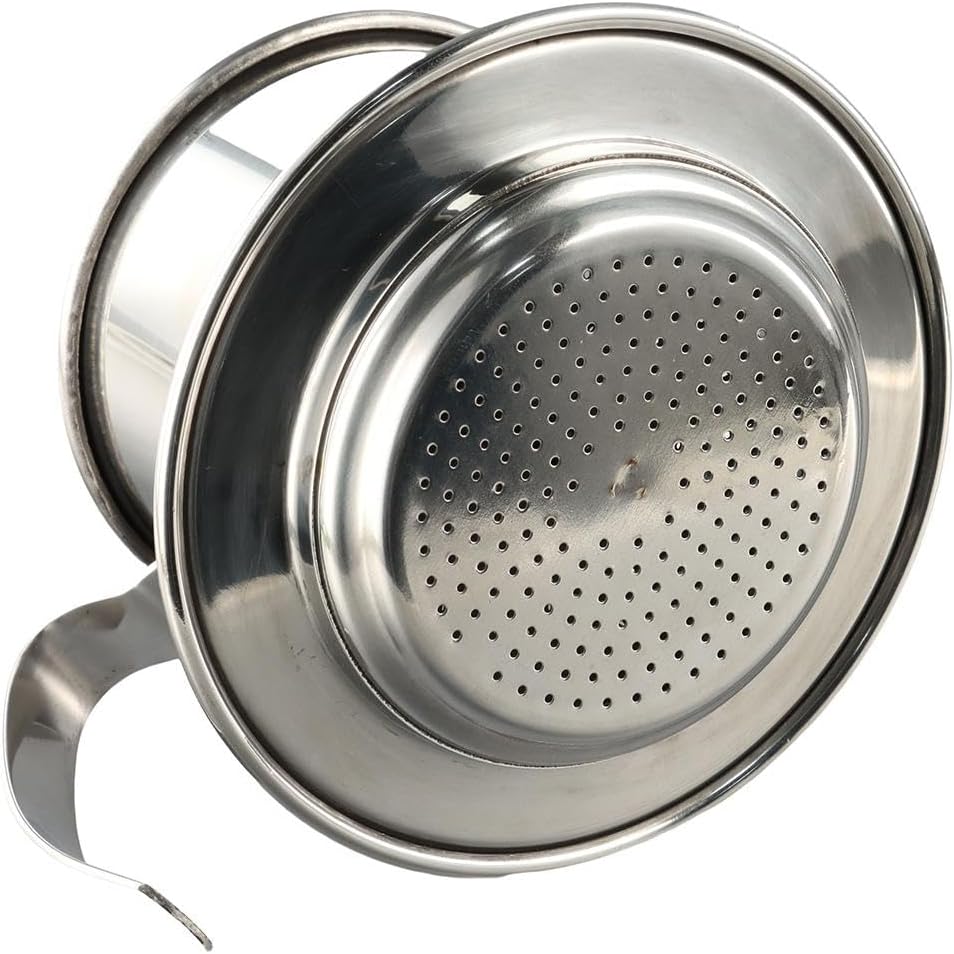 Stainless Steel Vietnamese Drip Coffee Filter Maker, Pot Infuser for Home, Office, Traveling