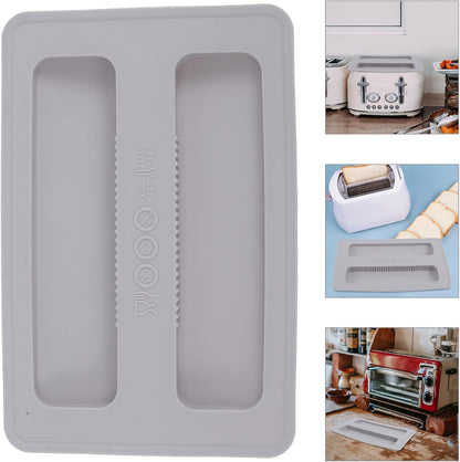 UPKOCH 2 Slice Toaster Cover Silicone Lid Bread Maker Dirt Cover, Top Cover for Toaster Appliance and Sandwich Machine