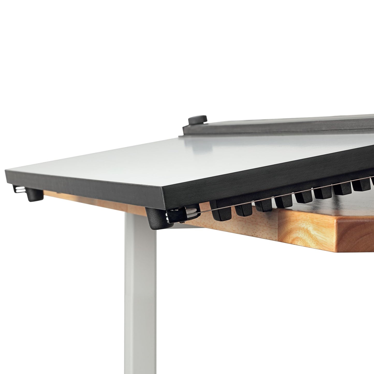 Acurit PXB 23” x 31” Drawing Board for Artists and Designers - Portable Workspace for Drawing, Sketching, Drafting, Painting - Fixed Angled Laminated Surface with Ruler and Parallel Motion Bar