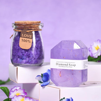 Gifts for Women, Mom, Wife, Girlfriend, Sister - Lavender Spa Gift Basket Set for Birthday, Christmas, Valentine's Day