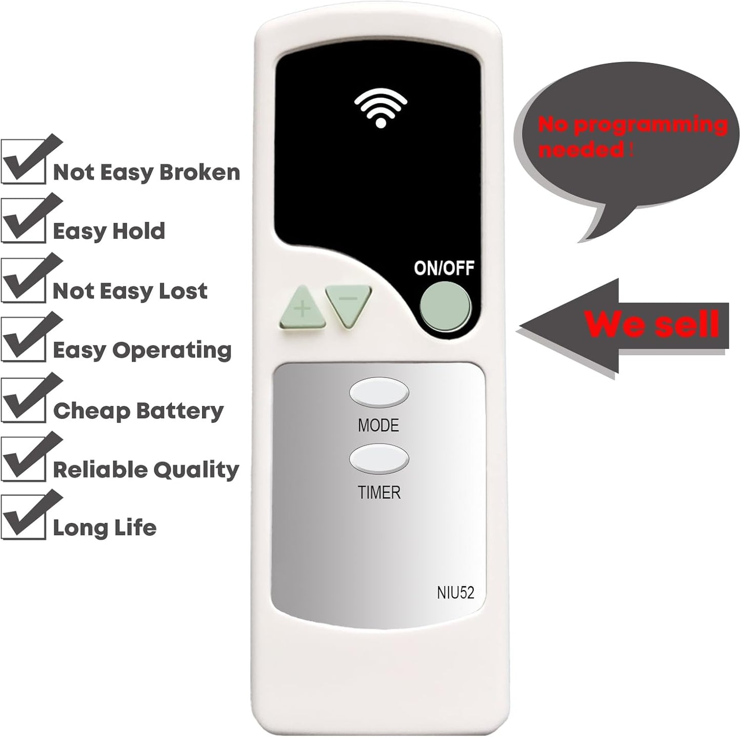 Replacement Remote Control for Vornado Tower Fan NGT335 NGT425