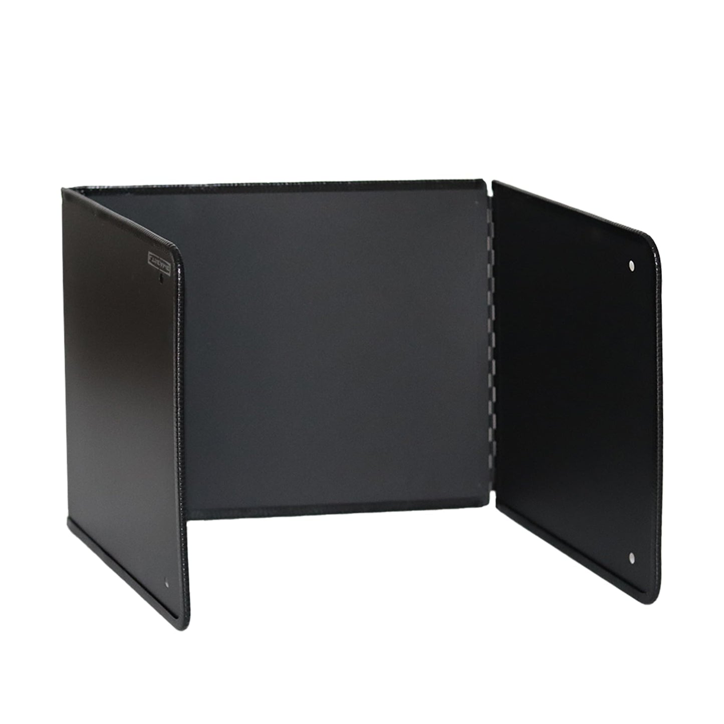 LTSEAME Large 3 Sided Splatter Guard for Frying Stove Top,Oil Splash Guard Cooking for Stove,Non Stick Foldable Splatter Screen for Stove Top (Black)