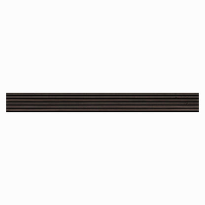 MSI 4-Pack Acoustic Wood Slat Wall Panels for Interior Decor, 3D Fluted Sound Absorbing Wood Paneling for Accent Wall Ceiling Kitchen Living Room Bedroom, Eco-Friendly MDF - 9.5 in. x 94.5 in. - Umber