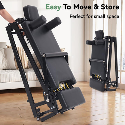 Fairgom Foldable Pilates Reformer Machine, Dual Resistance with Springs and Cords, Pilates Equipment for Home and Gym Use, Suitable for Advanced and Beginners Users, Up to 400 lbs Capacity