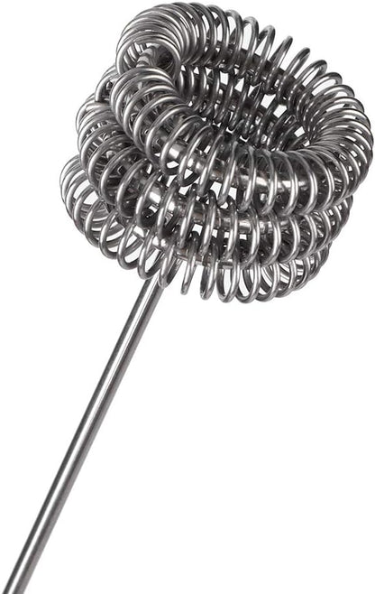 Electric Hand Mixer, Stainless Steel Handheld Kitchen Coffee Stirrer, Easy to Use Egg Beater Milk Frother