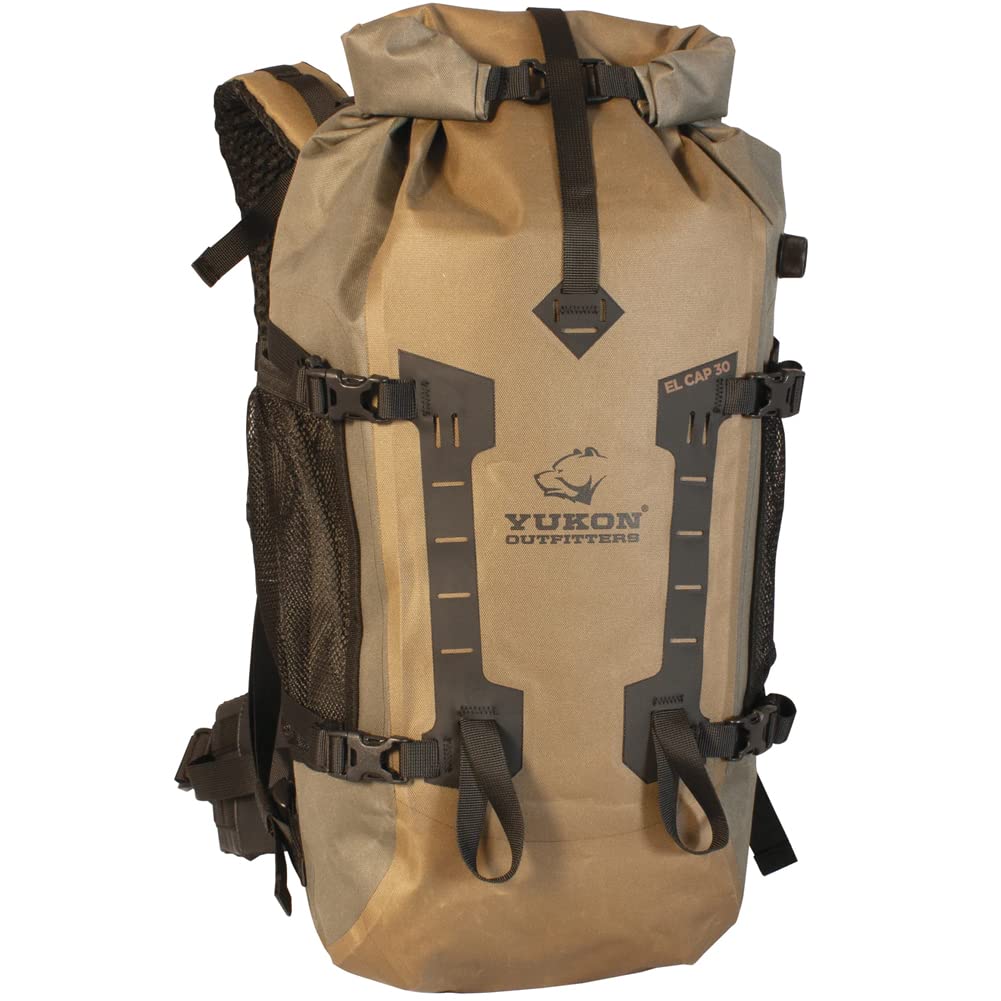 Yukon Outfitters Camping Travelling EDC Everyday Carry El Capitan 30-45L Dry Backpack