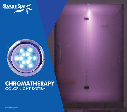 STEAMSPA 9kW Steam Sauna Generator Sentry Series 240V Steam Generator with Touch Screen, Steamhead, Built-in Steam Shower Auto Drain, ACU Quickstart Steam Bath Generator