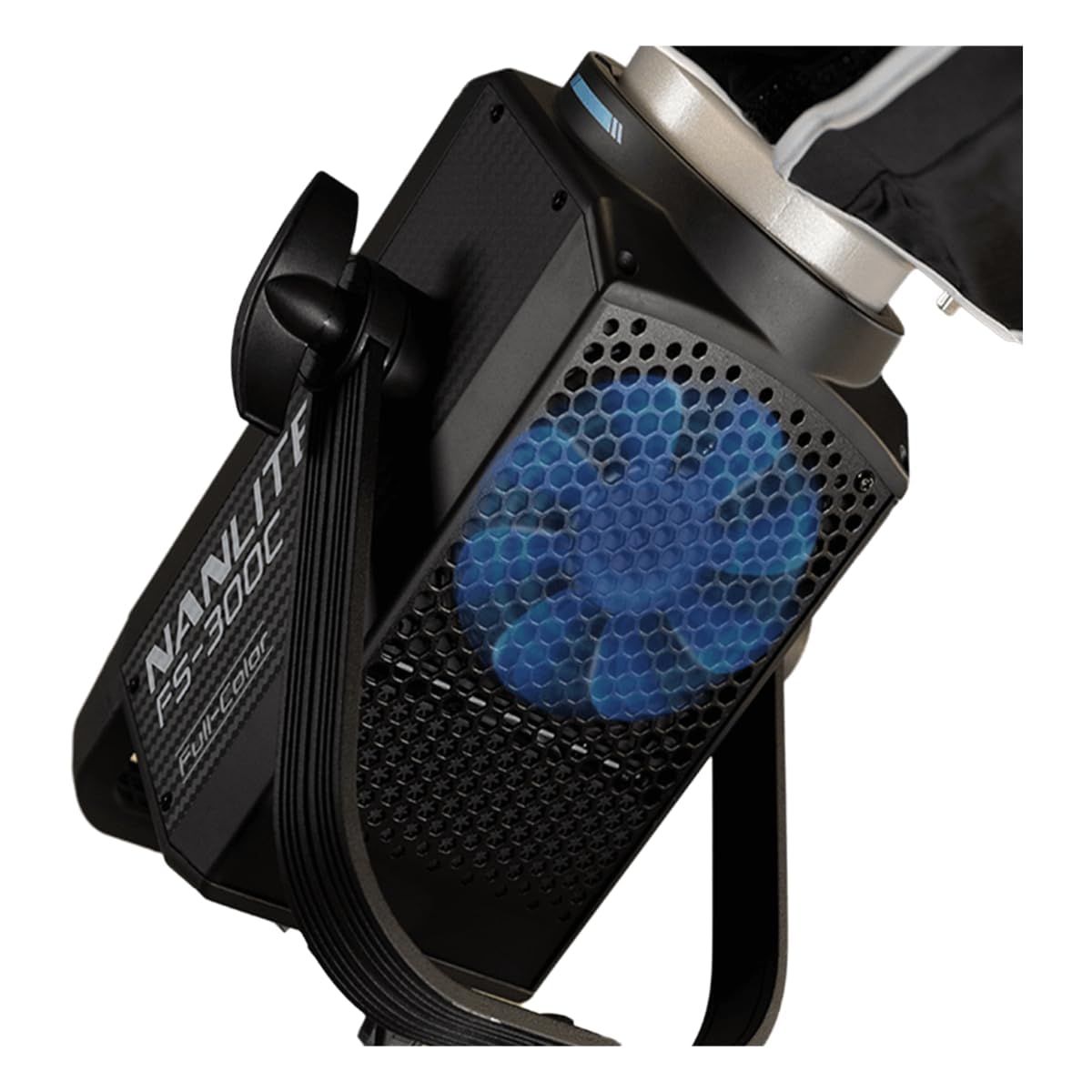 NANLITE FS-300C 300w RGB Studio Spotlight, 2700K-7500K, APP Control,Led Video Light Bowens Mount for Photography, Videography,Live Streamer,Content Creation
