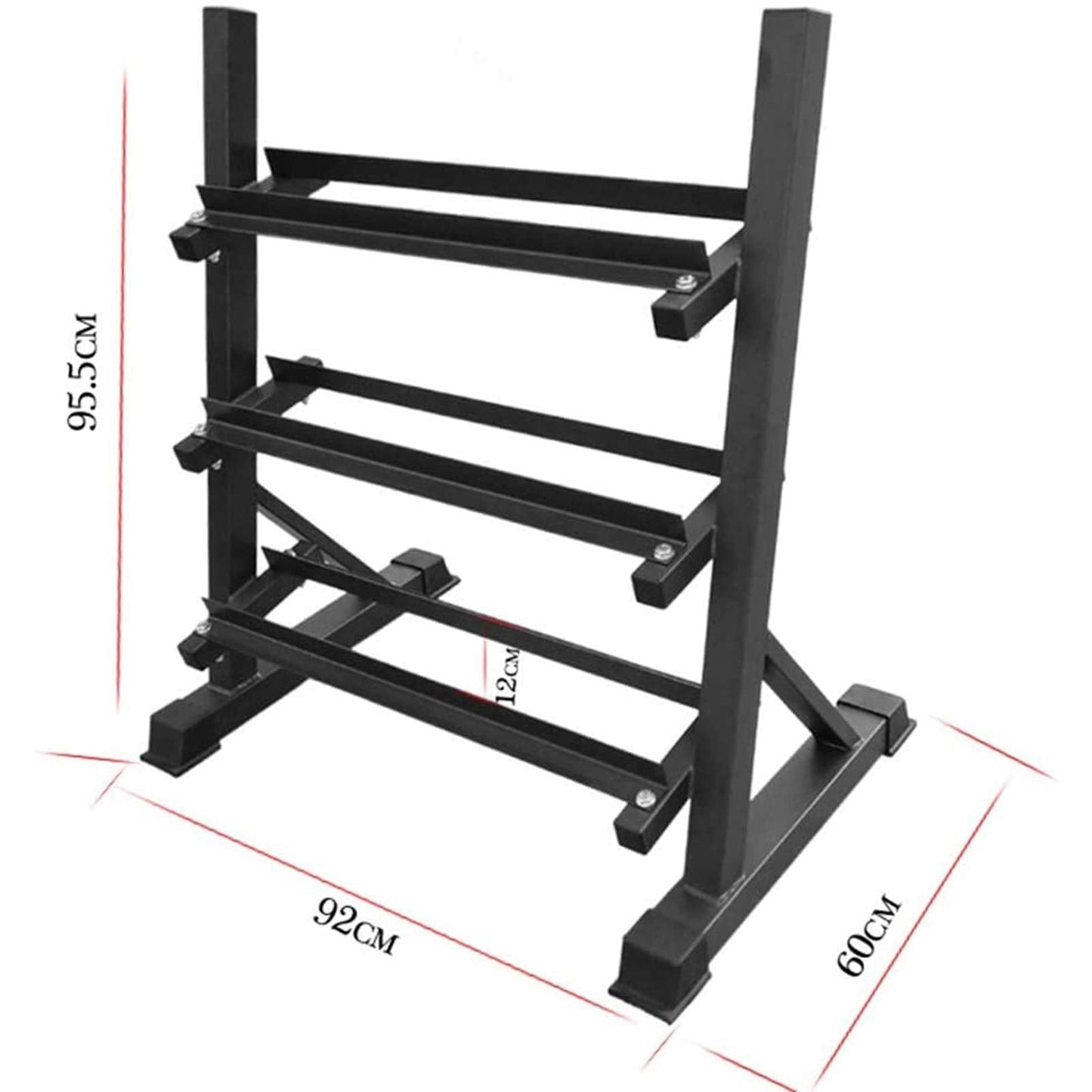 UMJIGF Dumbbell Rack/Dumbbell Storage Rack/Commercial Personal Training Studio Fitness Equipment Storage Rack,