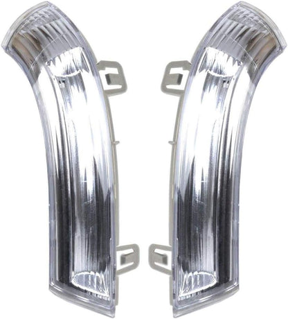 Clear Lens Mirror Indicator Turn Signal Light, Fit for VW Golf Jetta MK5 Passat Rabbit SHARAN/Skoda