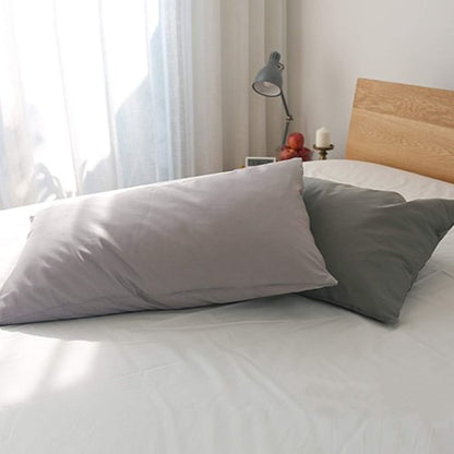 FLXXIE Microfiber Queen Pillowcases - Ultra Soft, Wrinkle & Fade Resistant | 20x30 Inches, Smoky Grey