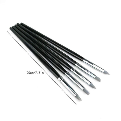Hamineler 20Pcs Silicone Clay Sculpting Tool Clay Shaping Modeling Wipe Out Tools, Modeling Dotting Tool Pottery Sculpture Carving Tools