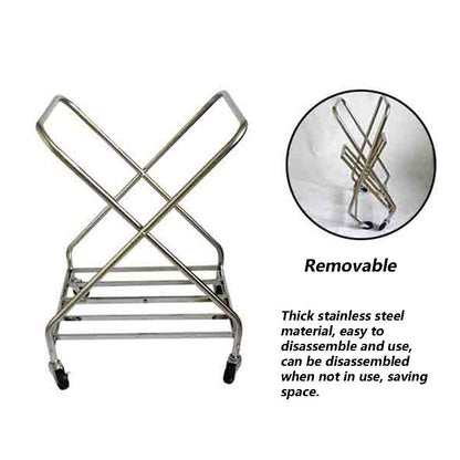 Yellow Heavy Duty Laundry Sorter Cart with Removable Bags and Wheels
