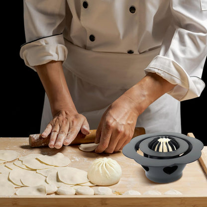 Baozi Maker Machine,6.57" Dumpling Momo Maker Mold Plastic Kitchen Gadget Tool Homemade Bao Buns Preparation Culinary Exploration Ease of Use Cleaning