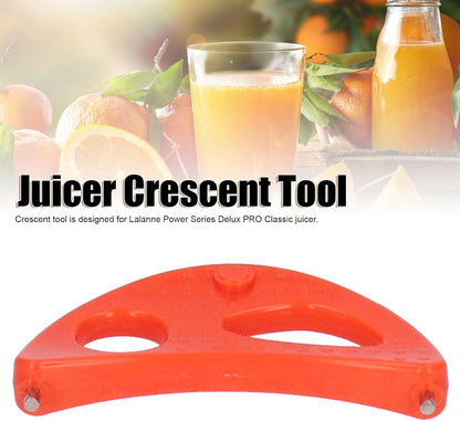 Zerodis Crescent Tool, Classic Juicer Accessories for Power Series Delux PRO (Orange)
