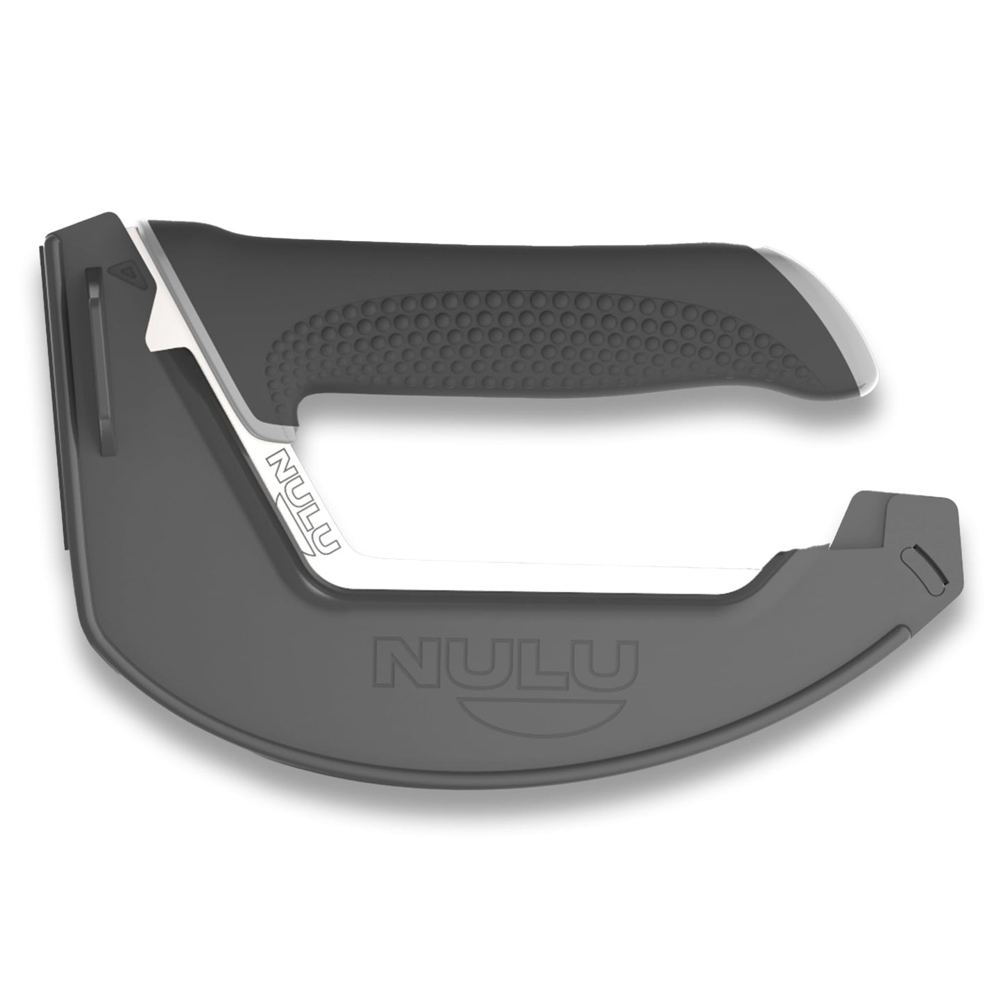 NULU Ergonomic Kitchen Knife for Arthritis & Weak Hands — Adaptive Multi-Grip, Low Strain, Chef's Knife with Sheath