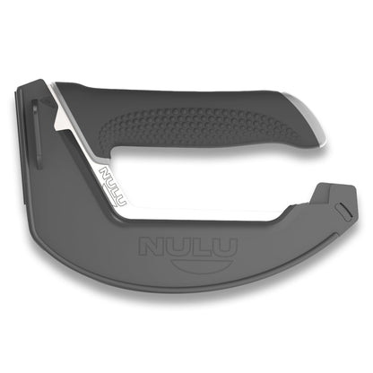 NULU Ergonomic Kitchen Knife for Arthritis & Weak Hands — Adaptive Multi-Grip, Low Strain, Chef's Knife with Sheath