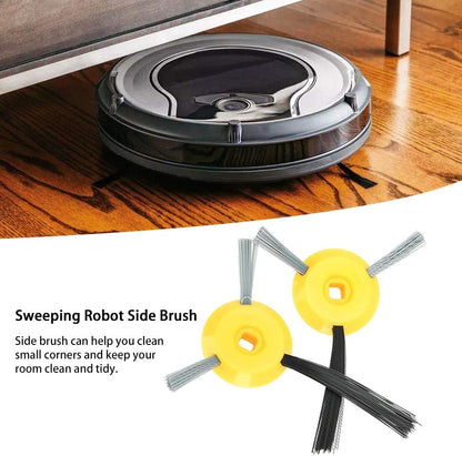 Zerodis Vacuum Cleaner Side Brush, 4pcs Sweeping Side Brush for Shark Rv750 Rv700 Robot Vacuum