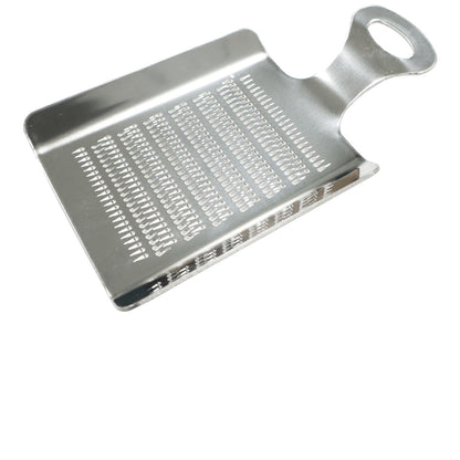 4.3" x 3"Inch Stainless Steel Nutmeg Chocolate Ginger Peeler, Mini Kitchen Grater, Food Grade Spice, Garlic, Wasabi Grater for Baking Cooking Seasoning