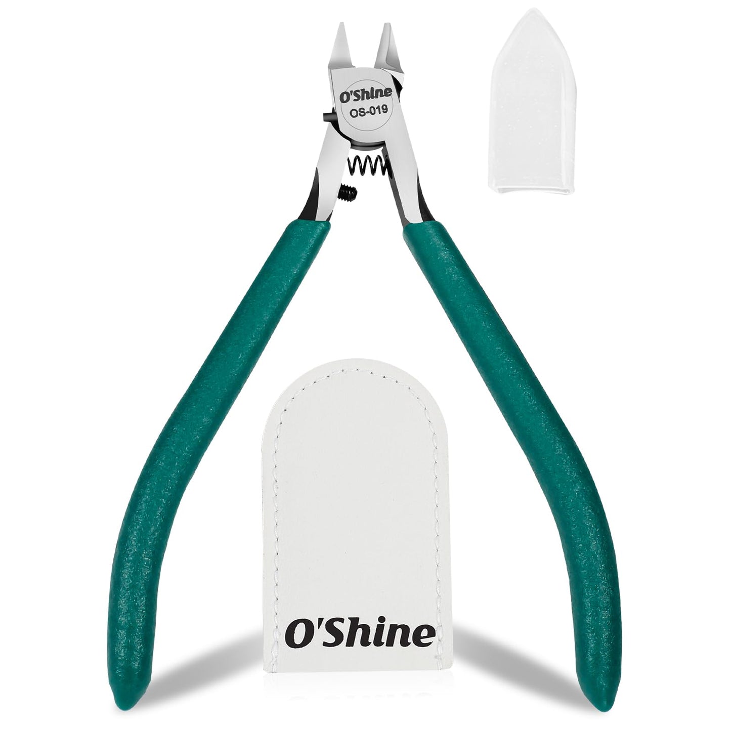 O'Shine Advanced Single-Edged Sprue Cutter, Single Blade Gundam Gunpla Model Nipper, Precision Plastic Kit Hobby Flush Clipper, Premium Plastic & Leather Sheaths Included