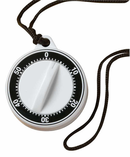 Miles Kimball Portable Neck Timer, Fridge Timer, White