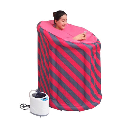 Folding Tent Full Body Spa Upgrade 1.5L/2L Steamer Spa Sauna Full Sauna Weight Loss Detox Therapy for SPA Beauty Salon and Home Use (Portable Sauna Tent 1.5L)