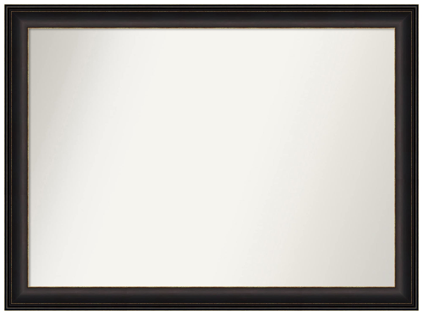 Amanti Art Bronze Wall Mirror 32x43 Trio Oil Rubbed Bronze Rectangle Bathroom Mirror for Wall Decor Living Room, X-Large Traditional Frame, Hangs Horizonally and Vertically, Bathroom Decor,