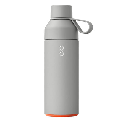 Ocean Bottle Original 17 oz | Stainless Steel Water Bottle | Reusable & Sustainable | Keeps Drinks Cold & Hot | Eco Friendly Gift (Rock Grey)