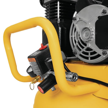 DEWALT 25 Gallon Vertical Air Compressor, Portable, Oil Lubed, Belt Drive, 200 Max PSI, Efficient Portable Air Compressor for Industrial Use, High-Performance 25 Gallon Air Compressor