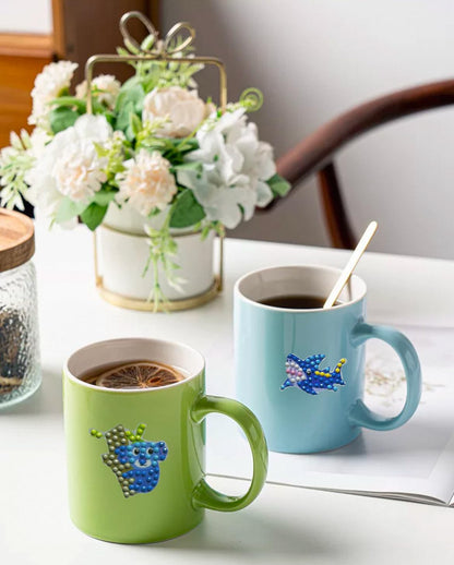 FONYANE Diamond Art for Kids & Girls & Boys,Gem Art Animal Stickers Craft Kit for Kids Ages 4-6-8-10-12,Arts & Crafts for Boys Girls Birthday Party Gift Toy