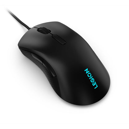 Lenovo Legion M410 Wireless RGB Gaming Mouse – 6 Button Palm Grip Mouse with 16,000 DPI, 53 Hour Rechargeable Battery, 2-Zone RGB Lighting, NVIDIA Reflex Compatible