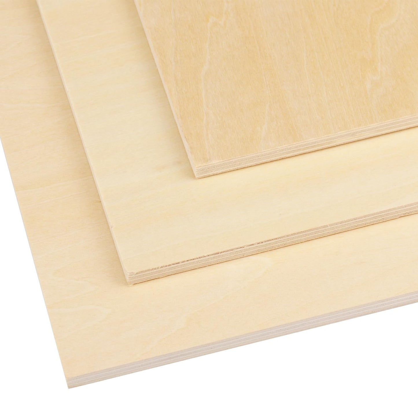 20 PCS 8 Inch Square Basswood Board, Thickness 6 mm, Basswood Sheets, balsa Wood Sheet,Plywood Sheets for Laser, CNC Cutting, Wood Burning, Drawing Painting, Wood Engraving,by GNIEMCKIN