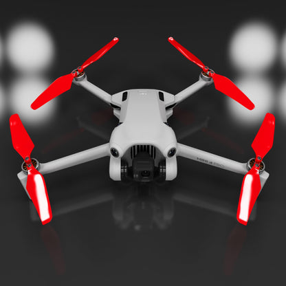 Master Airscrew Bundle - Super Stealth Propellers for DJI Mini 4 Pro & Mini 3 Pro - Red + Orange + Black