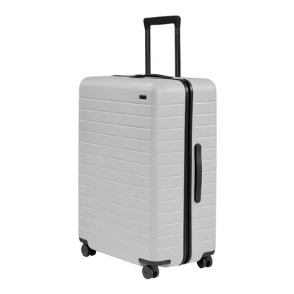 Away Large Checked Luggage - 29-Inch Lightweight Hardside Suitcase with Four WhisperGlide 360° Spinner Wheels, Interior Compression System, TSA-Accepted Lock - Cloud Gray