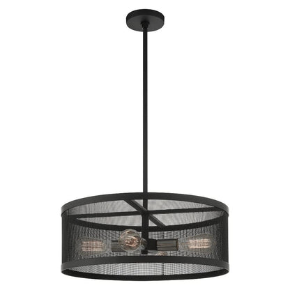 Livex Lighting 4 Light Brushed Nickel Chandelier