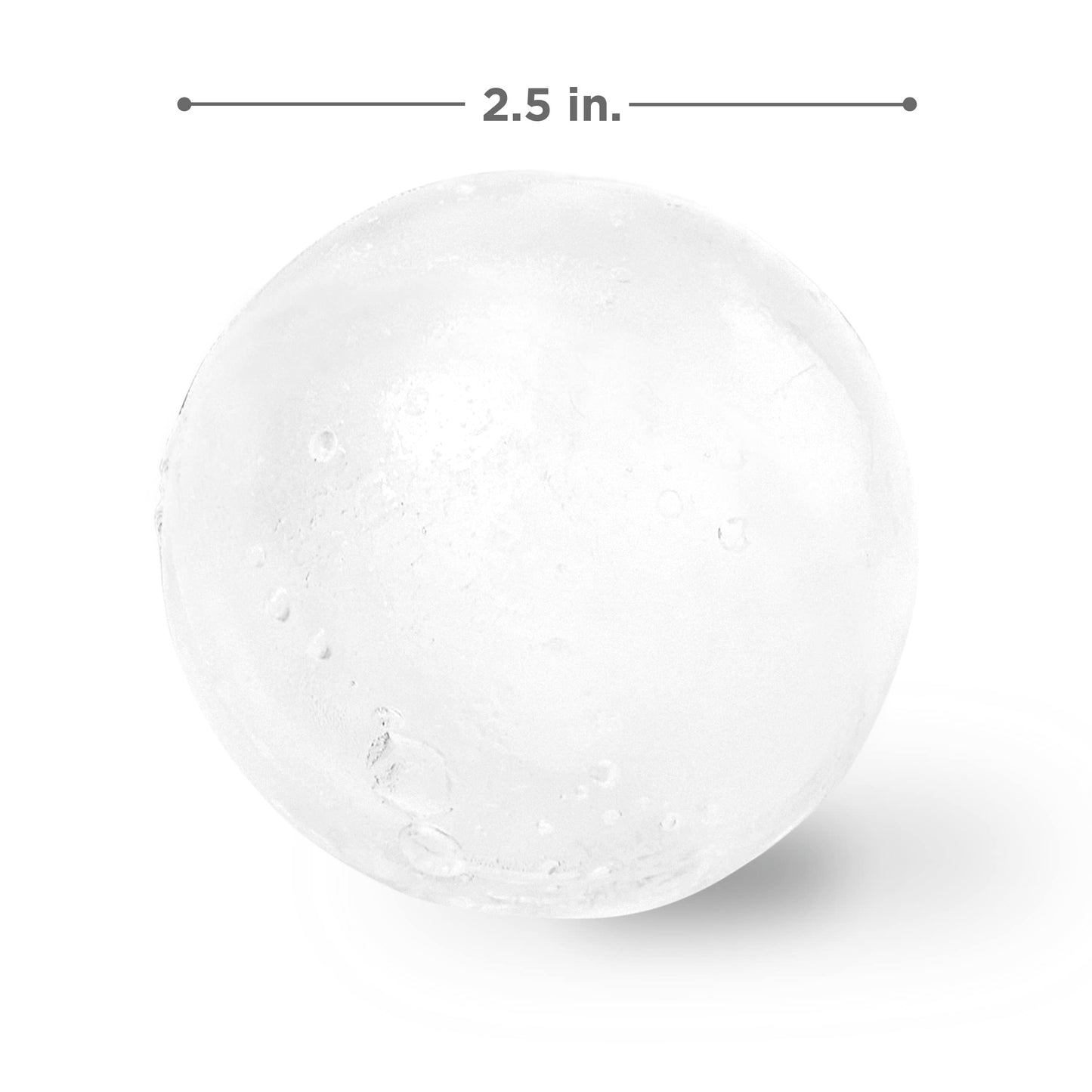 ZOKU Set of 4 Silicone Ice Sphere Molds, Stackable 2.5-Inch Ice Ball Makers, Keep Drinks Colder Longer with Less Dilution, Easy-Release, Black