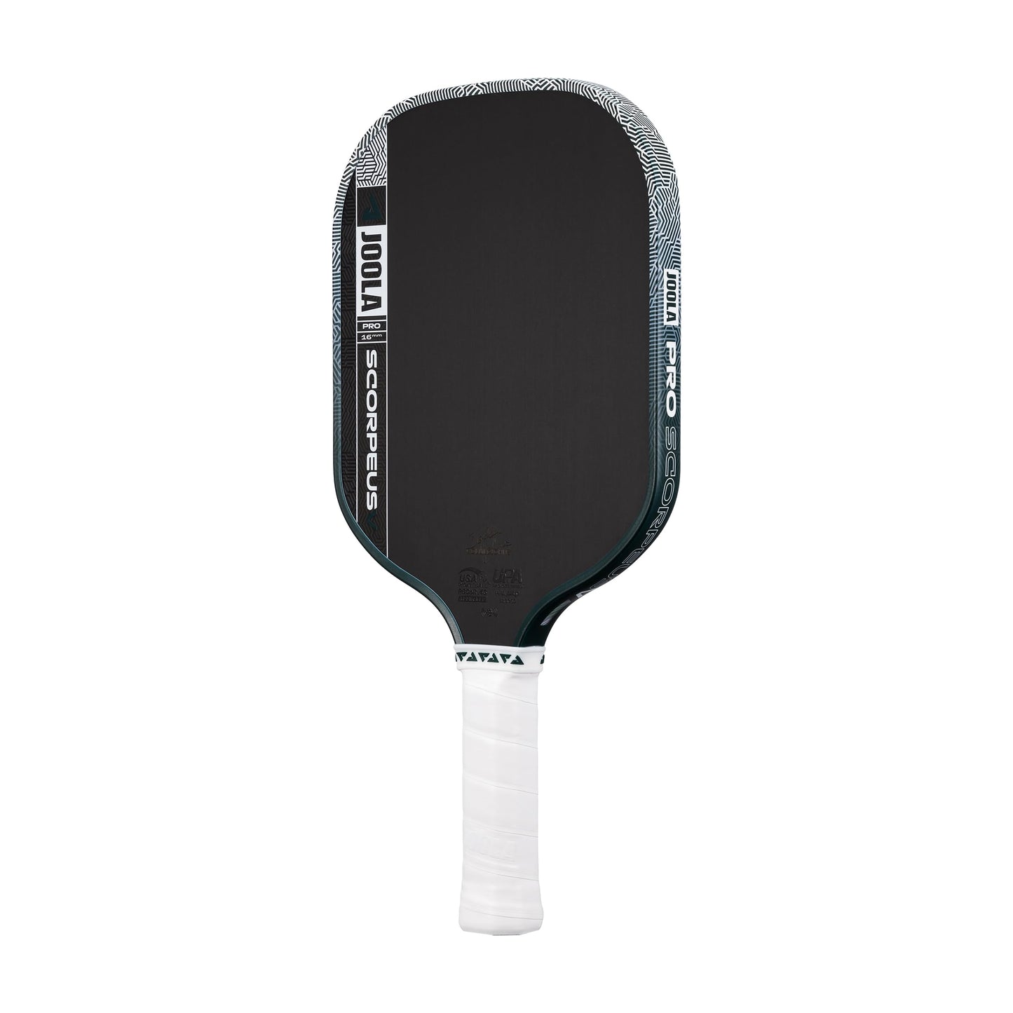 JOOLA Pro V Pickleball Paddle - 14mm/16mm - Raw Carbon Fiber Textured Surface - Enhanced Frame & Propulsion Core, USAPA & UPA-A Certified, NFC Chip Enabled, Premium Control & Lightweight Performance