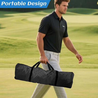 KAIDIDA Golf Practice Net: 10x8ft Heavy Duty for Yard Driving Garage Home Use Adults Golfers with Ball Tee Turf Mat Cap