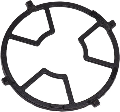 Cast Iron Wok, Non Slip Black Cast Iron Stove Rack for Frying Pans, Craft Pans, Carbon Steel Pans