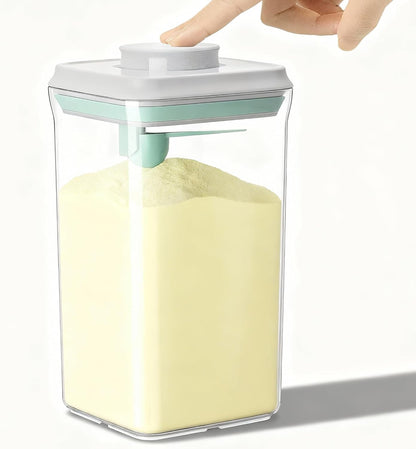 2000ML 2.0QT 900g Formula Dispenser Container with Scoop / Milk Powder BPA-Free Airtight Formula Storage Container
