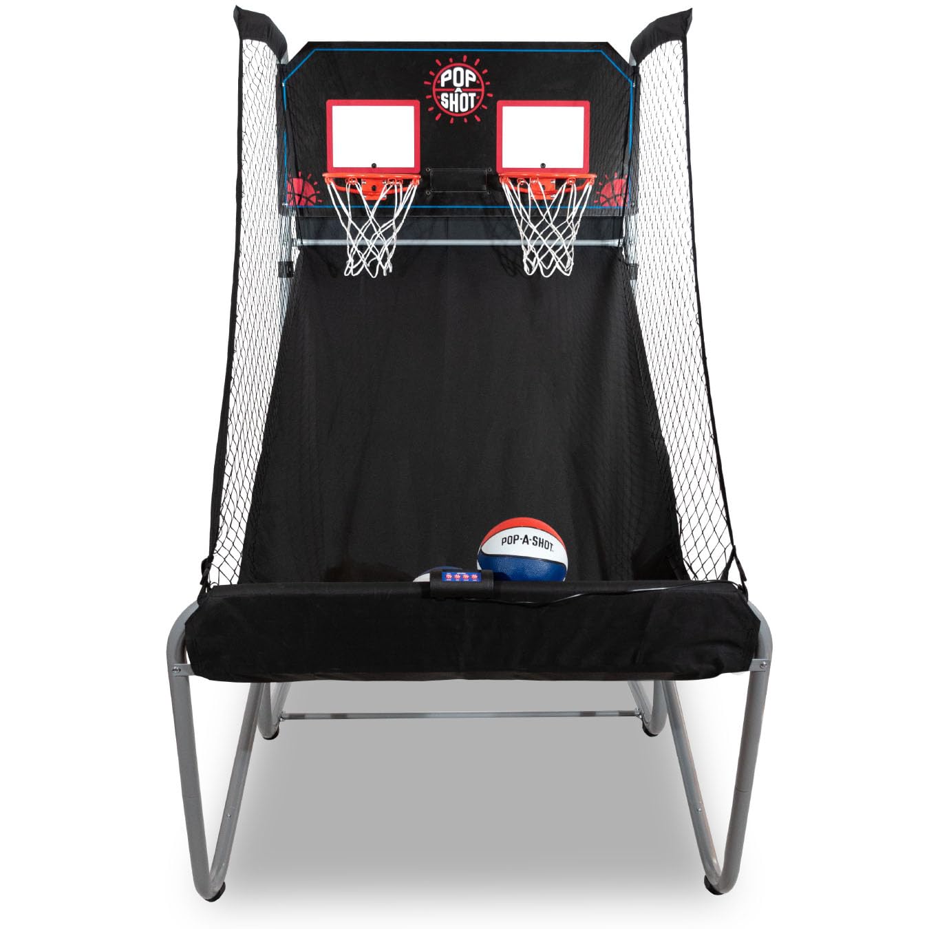 Pop-A-Shot Official Home Dual Shot Basketball Arcade Game - (Black)