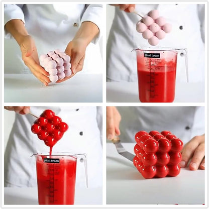 Magic Ball Silicone Molds Cake Decorating Tools Bakeware French Dessert Mousse Cake Mold - 6 Cavities