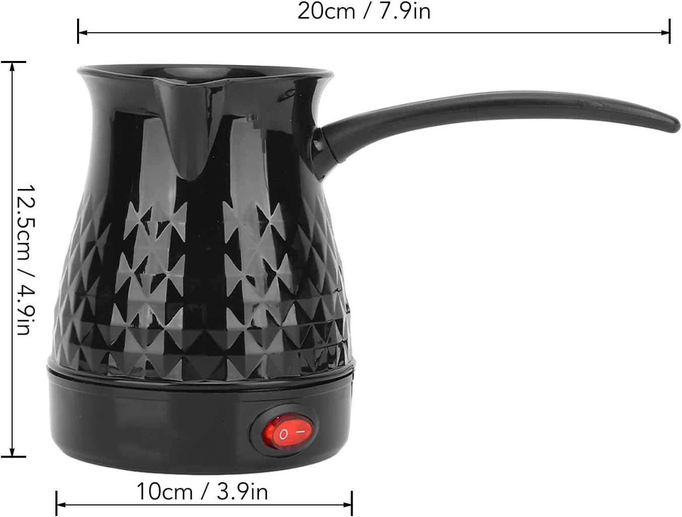 Zerodis Stainless Steel Coffee Percolator, Electric Camping Coffee Maker for Travel RV Hunting