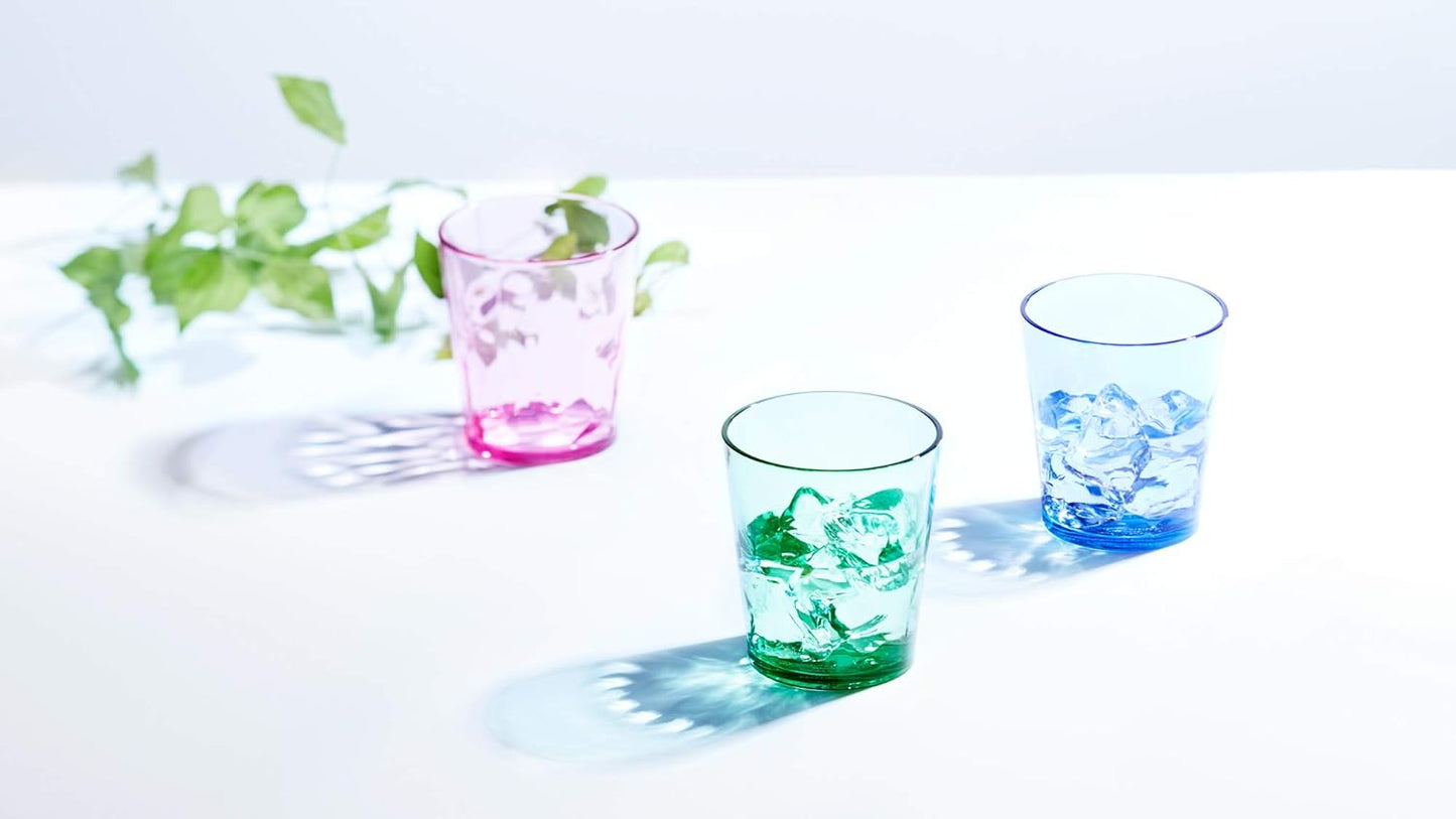 SCANDINOVIA 8 oz Unbreakable Premium Juice Glasses, Set of 4, BPA Free, Dishwasher Safe