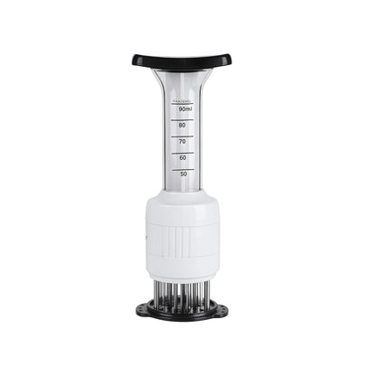Mrxxjz 2-in-1 Meat Tenderizer & Marinade Injector with Stainless Needles， Kitchen Tool for Injecting Marinades & Tenderizing Meats, Ideal for BBQ, Smoking, and Cooking Beef, Turkey, Pork, and Poultry