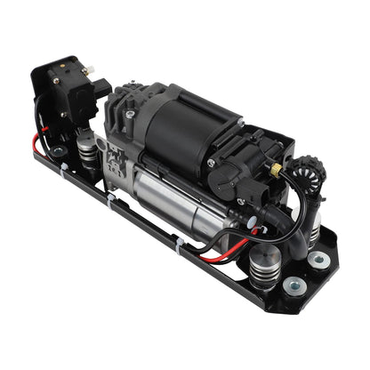 RXLUCKIES Compatible with Air Suspension Compressor BMW 37206789450 F01 F02 F04 F11 535i 550i 740i 740Ld 750i 760Li Alpina B7（Compressor+Bracket+Valve Block）