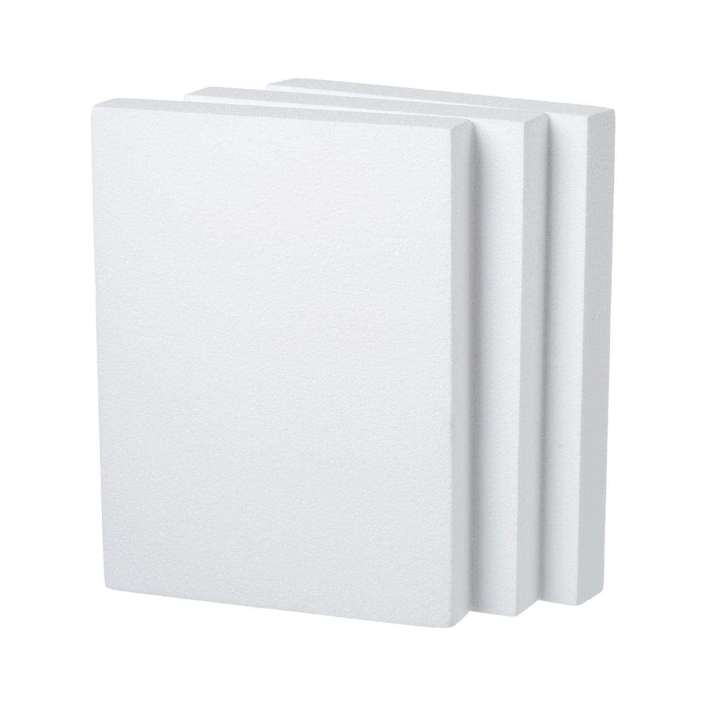 Crafare 3 Pack Craft Foam Blocks 16X12X2in Polystyrene Brick Rectangle for Arts School Projects Sculptures Floral Arrangements Modeling and Centerpieces