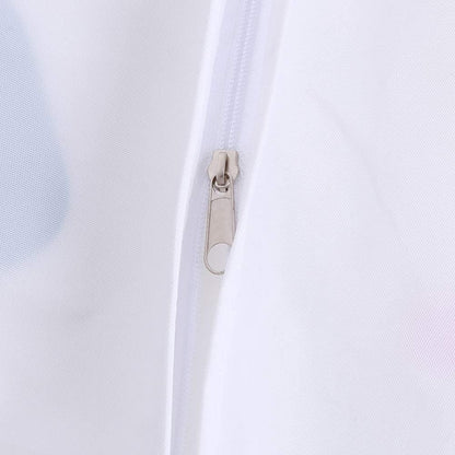 Yctze Waterproof Washing Machine Cover, Zipped Dust Protection for Top Front Load Washer Dryer, Clamshell Design