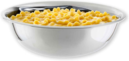 TableCraft 824 Mixing Bowl, Stainless Steel, 3 Qt, 10" x 10" x 3", Lightweight, Durable, Professional Grade