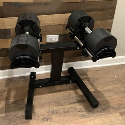 EHVYBDX Dumbbell Rack Stand,Adjustable Kettlebell Dumbbell Stand Can Hold 20-45kg, Steel Dumbbell Bench Suitable for Home Gym